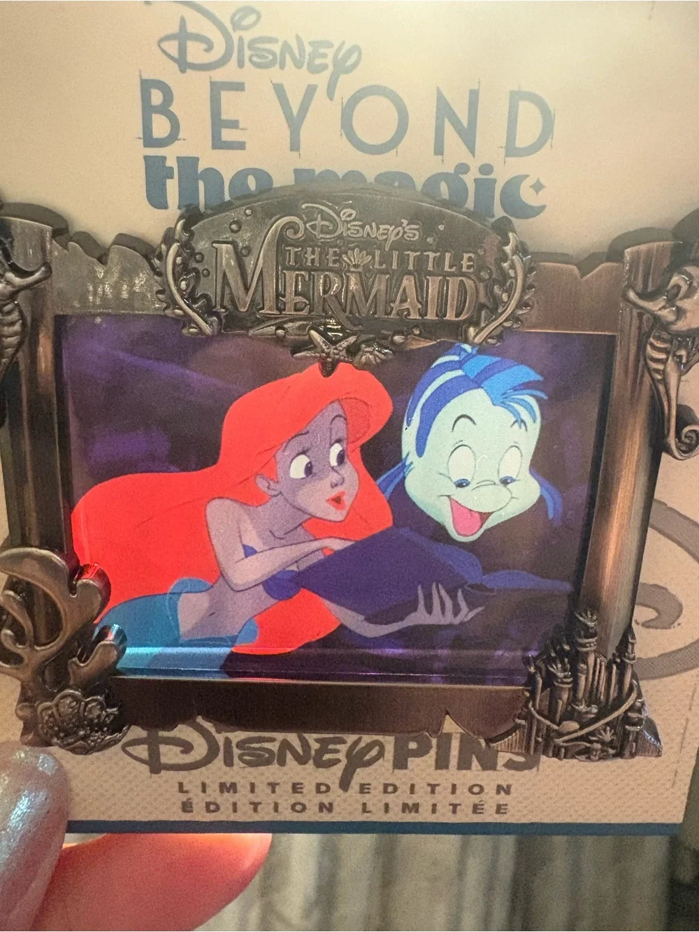 Disney D23 Expo 2026 Beyond the Magic Little Mermaid Ariel Film Frame LE Pin